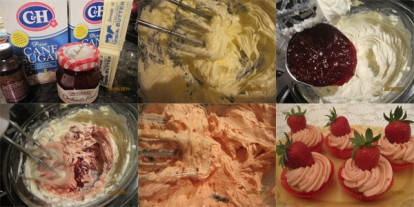 strawberry buttercream frosting recipe