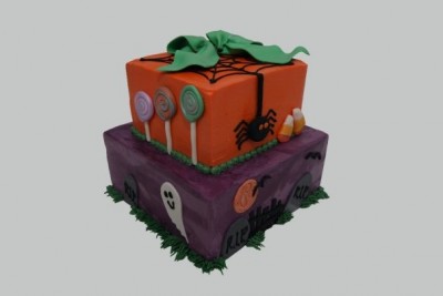 halloween-present-cake