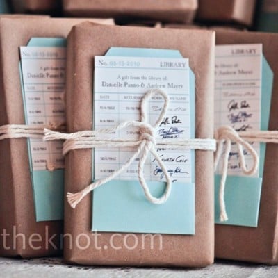  Wedding Photo Books Online on Library Card Book Favors     Best Friends For Frosting