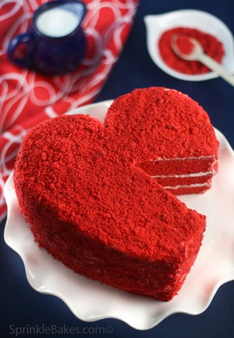 heritage red velvet christmas cake