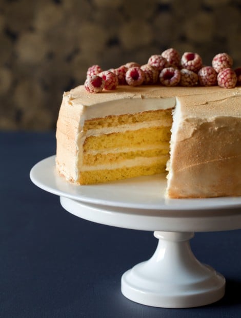 Rose Water Glitter Cake Rose Water Glitter Cake
