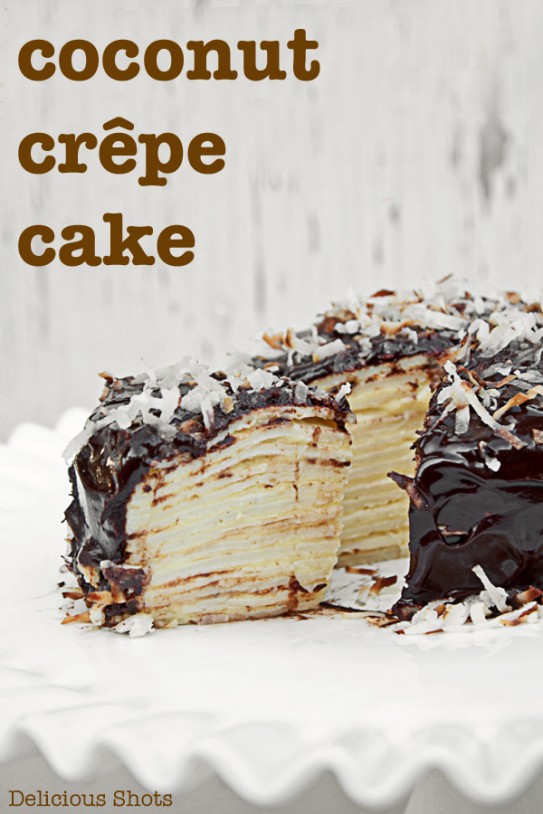 Coconut Crepe Cake