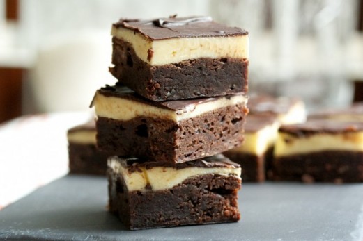 Buttercream Layered Brownies Buttercream Layered Brownies