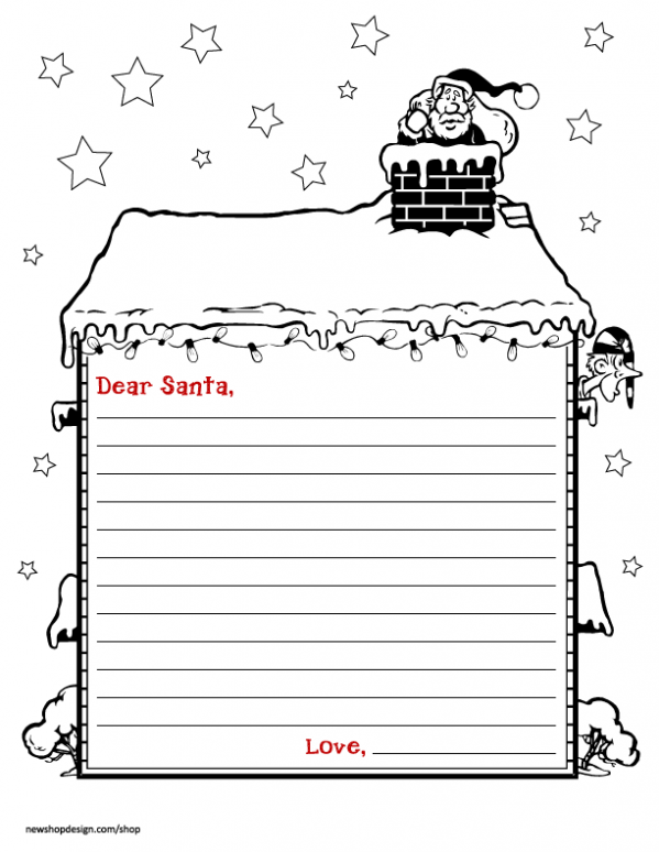 Free Santa Letter Envelope Printable Best Friends For Frosting