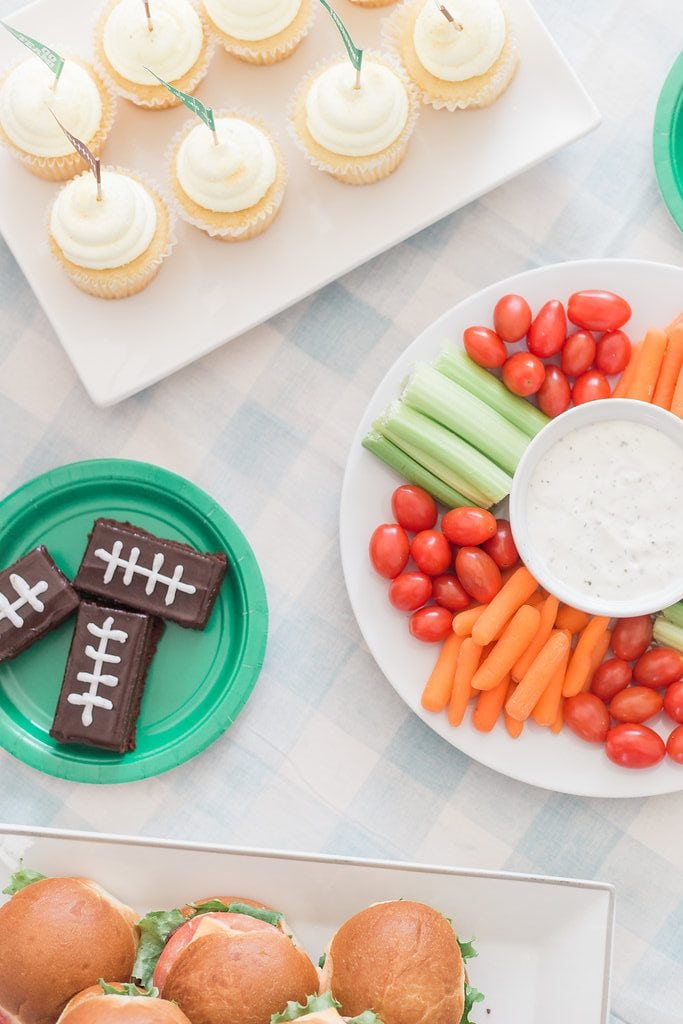 Game Day Party Ideas - Best Friends For Frosting