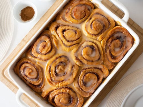 Tik Tok Viral Cinnamon Rolls with Heavy Cream